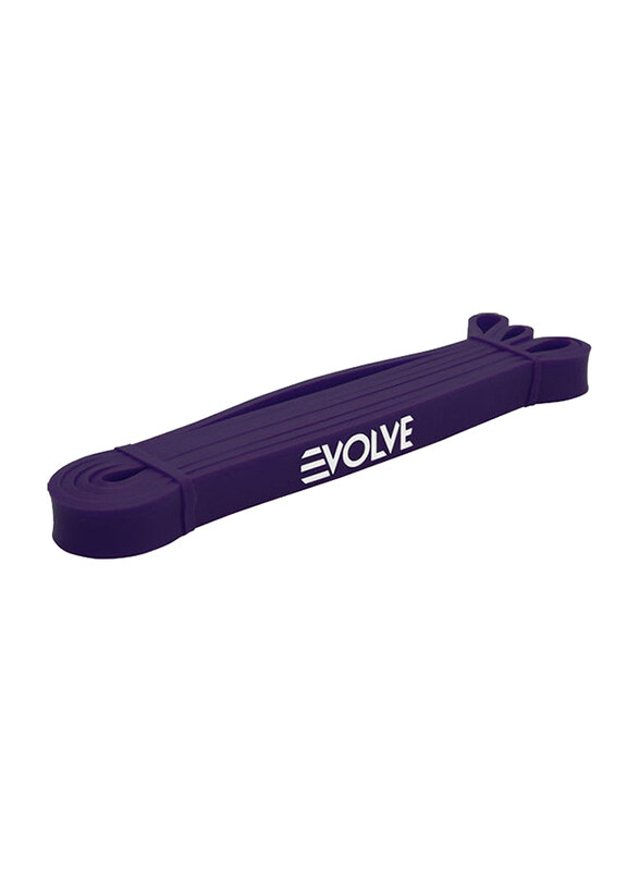 

Evolve Fitness Stretch Resistance Rubber Band Loop, 208cm, Purple