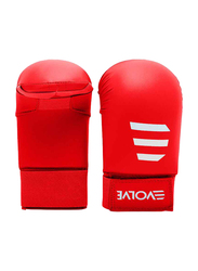Evolve 22cm Karate Gloves Unisex, Red