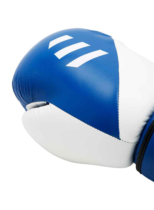Evolve 6-oz Kick Boxing Training Gloves for Kids, White/Blue