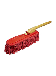Car Mart VQ-2067/2347 Car Duster with Wooden Handle, Red