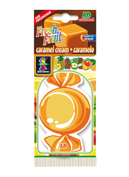 L&D Fresh Fruit Perfume Exhibitor Air Freshener, Caramel
