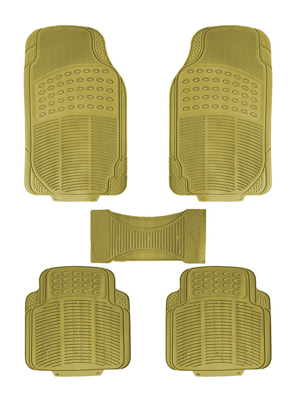 

Byson Universal Type Car Mat Set, 5 Pieces, Beige