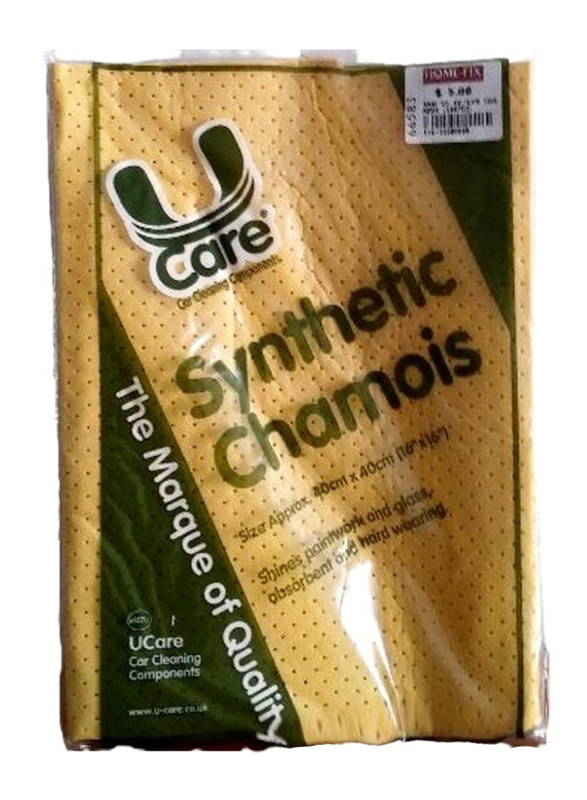 U Care Perfort Synthetic Chamois Cloth, Yellow