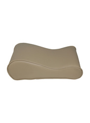 Car Mart Car Center Console Armrest Thick Cushion for Car, Home and Office, Beige
