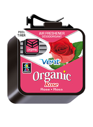 L&D Organic Car Vent Air Freshener, Rose