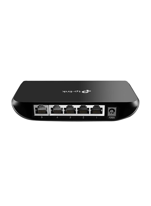 

TP-Link TL-SG1005D, 5 Port Gigabit Ethernet Network Switch, Ethernet Splitter, Hub, Desktop and Wall-Mounting, Plastic Case, Plug and Play, Energy-Sav