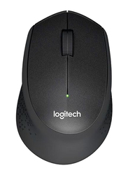 Logitech M330 Silent Plus Wireless Optical Mouse, Black