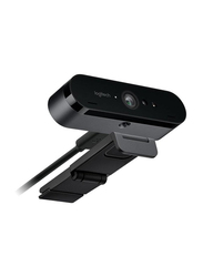 Logitech Brio 4K Stream Edition Webcam for Windows, Black 960-001194