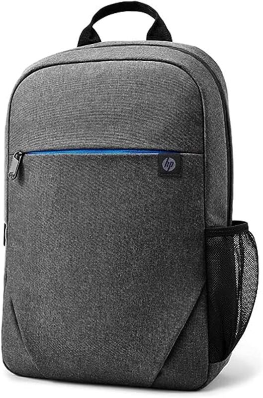 HP Prelude Backpack Dedicated Padded Pocket for PC Notebook and Tablet, up to 15.6" (39.62 cm), Elegant, Lightweight and Durable, Padded Shoulder Straps, Waterproof Fabric, Grey, grey
