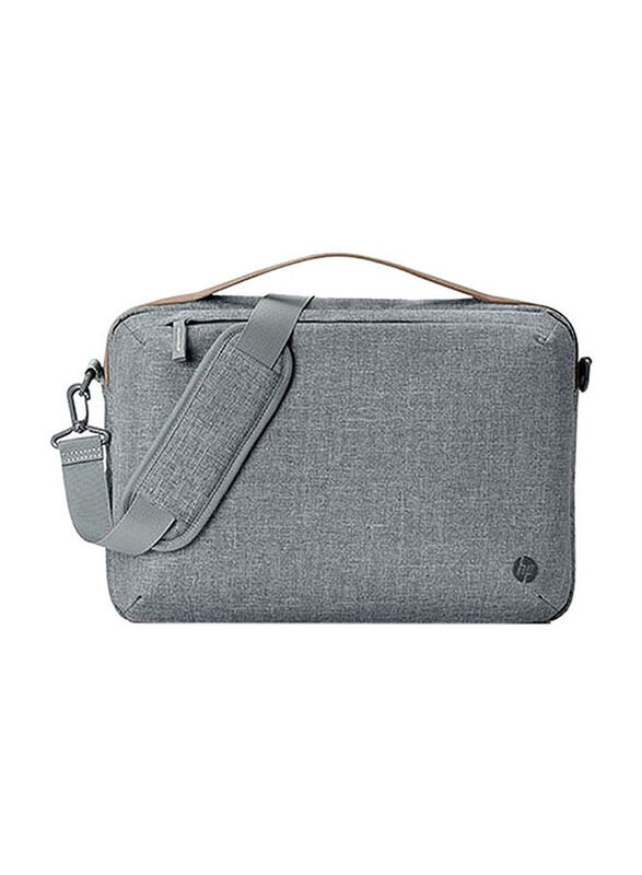 

Hp Renew Slim 15.6-inch Laptop Briefcase Bag, Light Grey