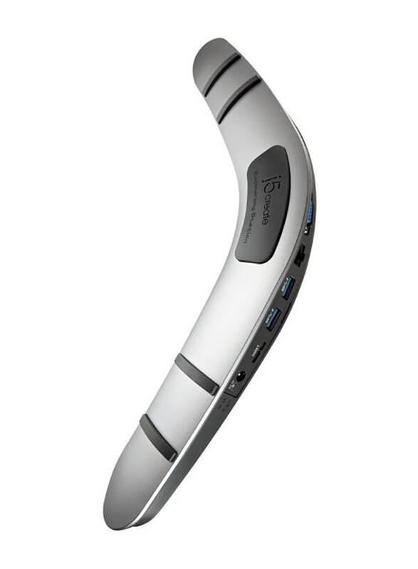 

Fitbit J5Create USB 3.0 Boomerang Docking Station, JUD481, Grey