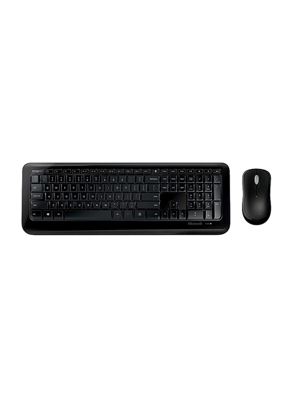 

Microsoft Desktop 850 Wireless English Keyboard and Mouse, Black