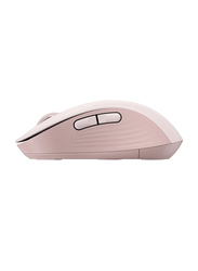 Logitech Signature M650 Wireless Optical Mouse, Pink