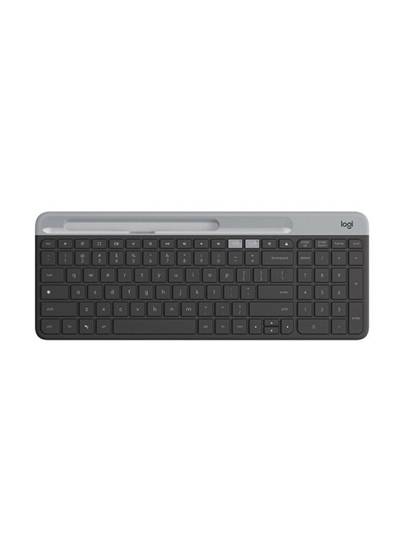 

Logitech K580 Slim Multi-Device Wireless Keyboard - Bluetooth/Receiver, Compact, Easy Switch, 24 Month Battery, Win/Mac, Desktop, Tablet, Smartphone,