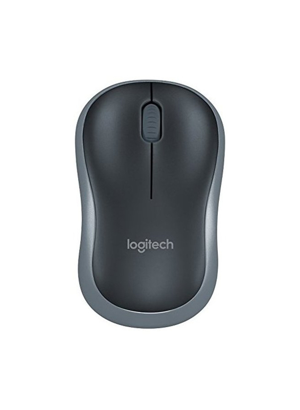 Logitech M185 Wireless Optical Mouse, Grey