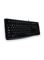 Logitech K120 USB Arabic Keyboard, 920002495, Black
