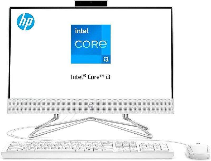 

Hp All-In-One 22-Df1004Ne PC with 21.5"FHD Display,Intel Core I3-1135G7 Processor, 4GB RAM, 256GB Ssd, Intel UHD Graphics, Windows 11,White