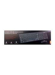 Lenovo 100 Wireless English Keyboard & Mouse Combo, GX30S99500, Black