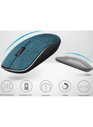 Rapoo M200 Plus Silent Mult-Mode Wireless Mouse,Fabric Material,Bluetooth 3.0/4.0/2.4Ghz 1300 dpi Black