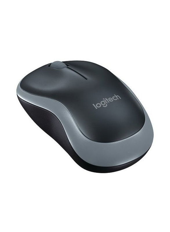 Logitech M185 USB Wireless Optical Mouse, Grey