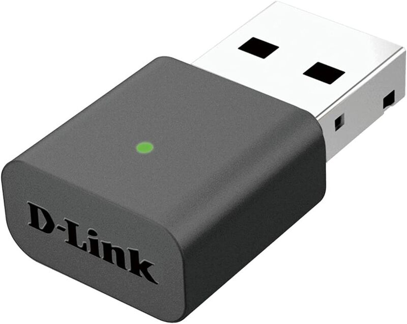 D-Link DWA-131 Wi-Fi N300 USB 2.0 Wireless Adapter, N300 Mbps, WPS, WPA2, 150, Compatible with Windows, Mac and Linux, Ultra Portable