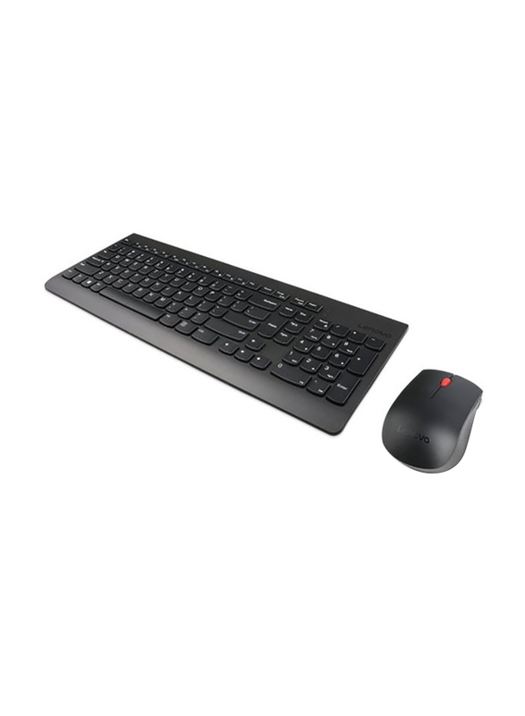 Lenovo 510 Wireless English Keyboard and Mouse, GX30N81779, Black