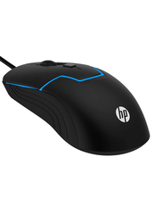 HP M100 Wired Optical Gaming Mouse, Black