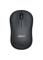 Logitech M220 Silent Wireless Optical Mouse, Charcoal Black