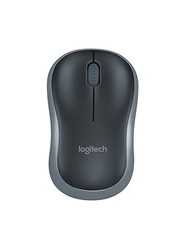 Logitech M185 USB Wireless Optical Mouse, Grey