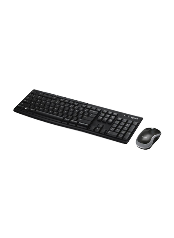 Logitech MK270 Wireless English Keyboard and Mouse Combo, 920004519, Black