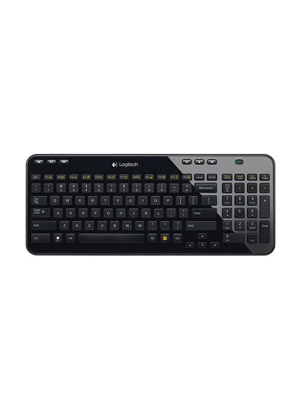 

Logitech K360 Wireless English Keyboard, 920-003078, Black
