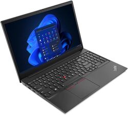 Lenovo ThinkPad E15 Business Laptop with 15.6''FHD Display,12th Generation Intel Core i5-1235U,8GB RAM,512GB SSD,Integrated Graphics,Fingerprint Reader,Windows 11 Professional,English Keyboard,Black