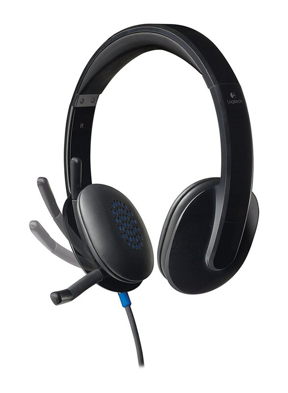 

Logitech Wired Over-Ear USB PC Headset, Black