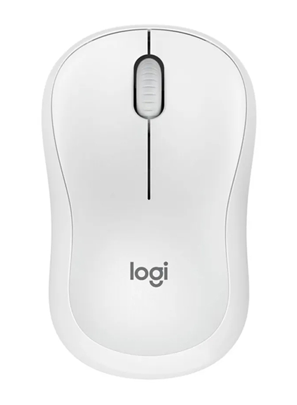 Logitech M220 Wireless Mouse, Silent Buttons, 2.4 Ghz With Usb Mini Receiver, 1000 Dpi Optical Tracking, 18 Month Battery Life, Ambidextrous Pc / Mac / Laptop, Off White