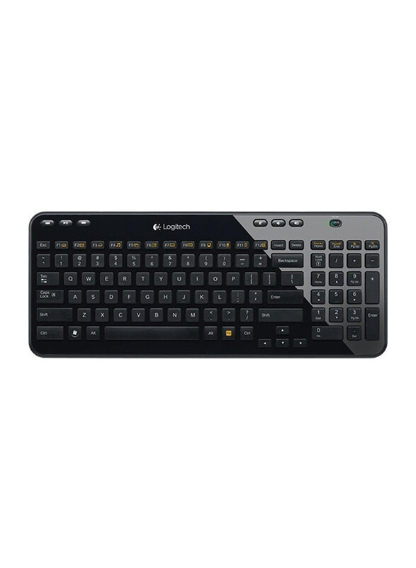 

Logitech K360 Wireless English Keyboard, Black