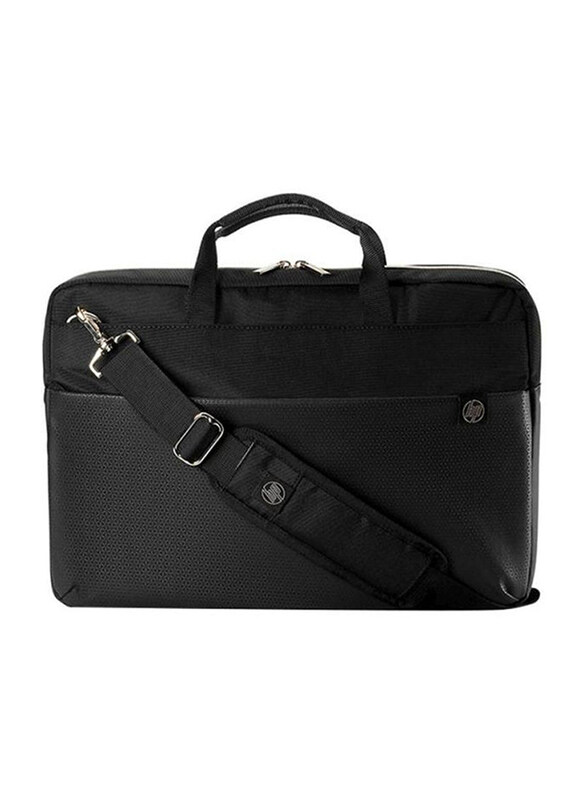 

Hp Pavilion Accent 15-inch Laptop Briefcase Bag, Water Resistant, Black