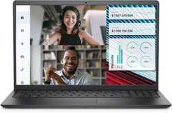 Dell Vostro 3520 Laptop with 15.6''FHD Display, 12th Generation Intel core i7-1255u Processor,8GB DDR4 RAM,512GB SSD,15.6''FHD,Windows 11,English-Arabic Layout,Black