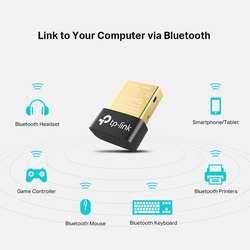 TP-Link UB400 Bluetooth Nano USB Adapter, Black