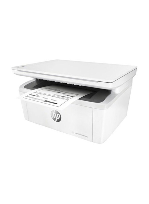 

HP Laserjet MFP M28w All-in-One Printer, White