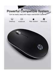 HP S1500 Wireless Optical Mouse, Black