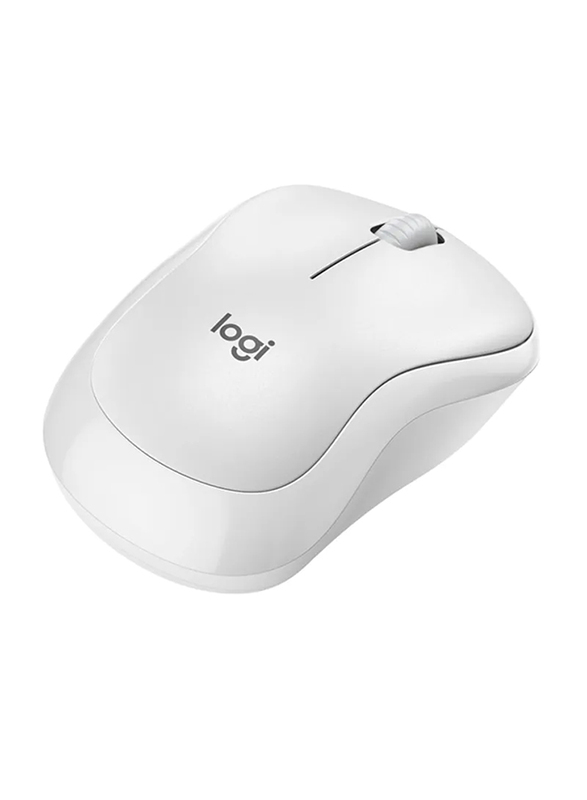 Logitech M220 Wireless Mouse, Silent Buttons, 2.4 Ghz With Usb Mini Receiver, 1000 Dpi Optical Tracking, 18 Month Battery Life, Ambidextrous Pc / Mac / Laptop, Off White