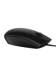 Dell MS116 Wired USB Optical Mouse, Black