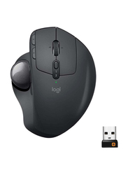 Logitech MX Ergo Wireless Optical Mouse with Trackball, Black