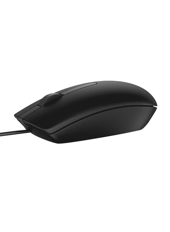 Dell MS116 Wired USB Optical Mouse, Black