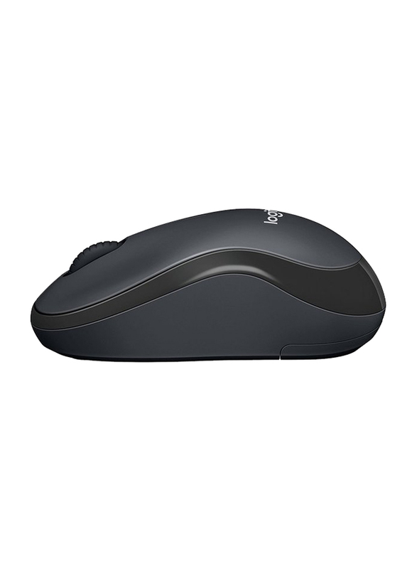 Logitech M220 Wireless Mouse, Silent Buttons, 2.4 Ghz With Usb Mini Receiver, 1000 Dpi Optical Tracking, 18-Month Battery Life, Ambidextrous Pc / Mac / Laptop - Charcoal Grey