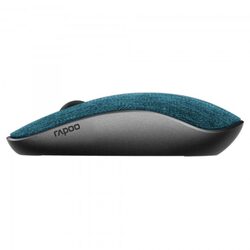 Rapoo M200 Plus Silent Mult-Mode Wireless Mouse,Fabric Material,Bluetooth 3.0/4.0/2.4Ghz 1300 dpi Blue