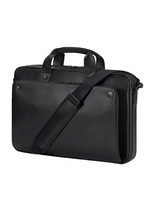 

HP 14.1-inch Slim Briefcase Laptop Bag with RFID Pocket, Black