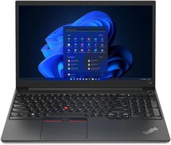 Lenovo ThinkPad E15 Business Laptop with 15.6''FHD Display,12th Generation Intel Core i7-1255U,16GB RAM,512GB SSD,Integrated Graphics,Fingerprint Reader,Windows 11 Professional,English Keyboard,Black