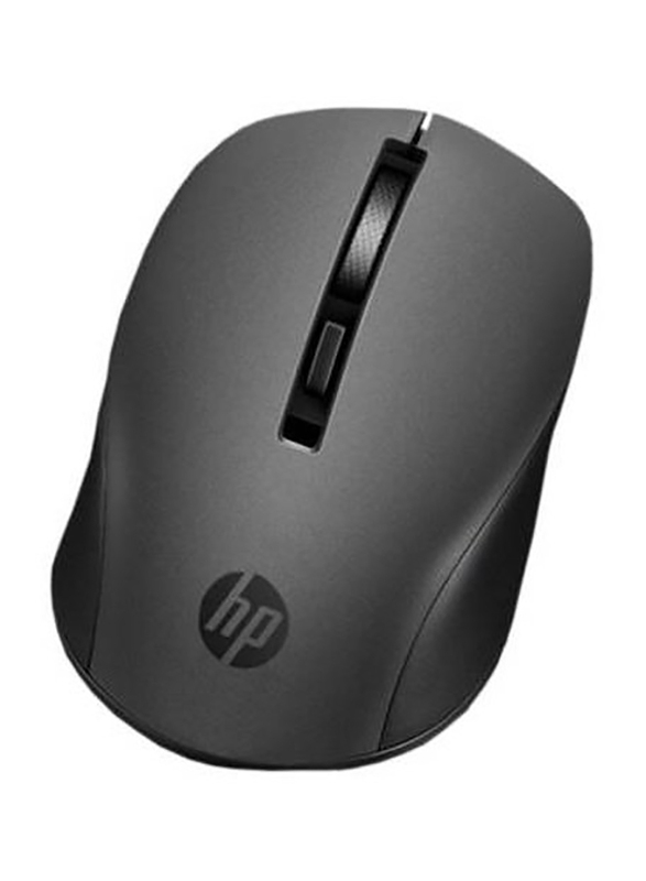 HP S1000 Plus Wireless Optical Mouse, Black/Grey