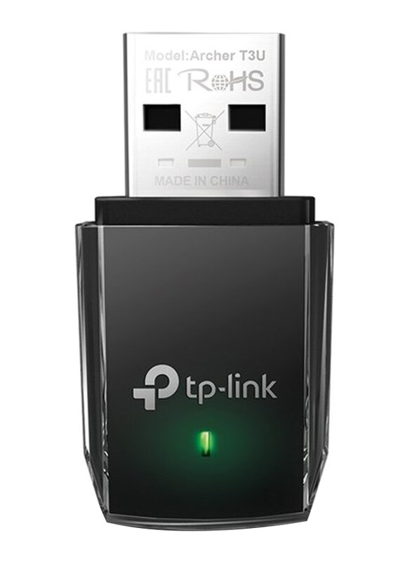 

TP-Link AC1300 Archer T3U Mini Wireless USB Adapter, AC1300, Black